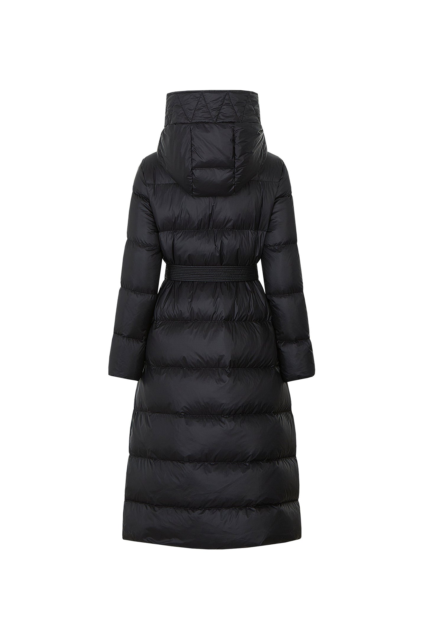 Bonnie Long Down Jacket with Belt