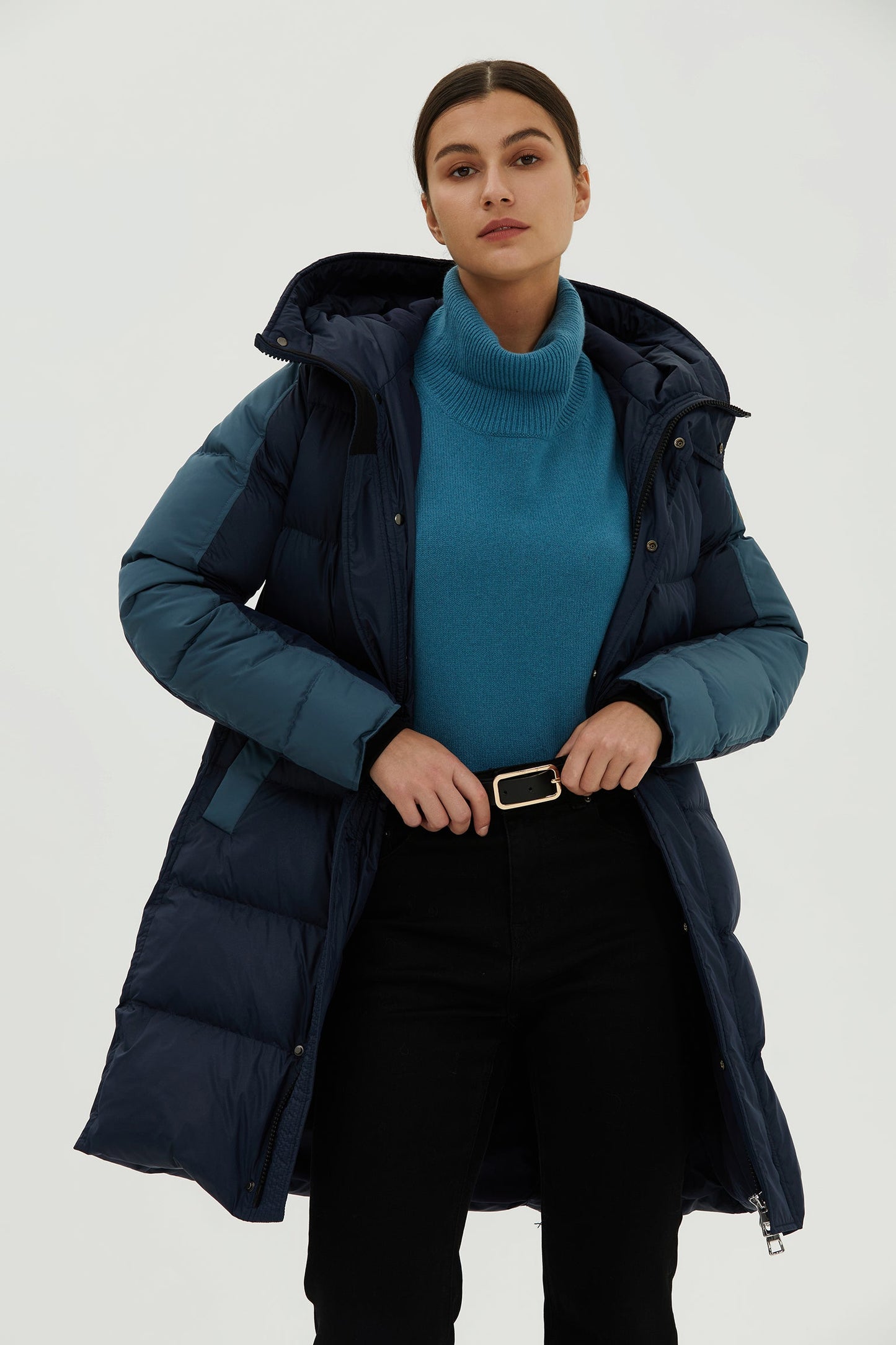 York Women Long Down Puffer